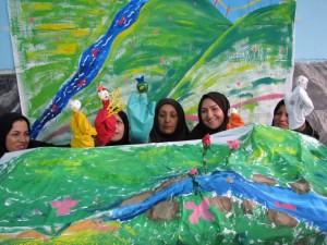 Dramatic arts related to Book Reading - workshop- Read with Me in lorestan- koohdasht-2015 oct 