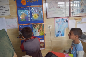 RWM cloth pocket libraries - Read with Me in South Khorasan - Mar 2016