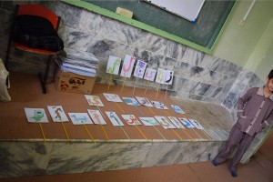 Learning Alphabet activities - Read with Me in Boshrouyeh - April 2016