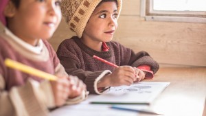 Children in a Book Reading Session - Read with Me in South Khorasan 2016
