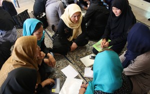 Tutors from Afghanistan in RWM workshops - Read with Me in MahmoudAbad - Sep 2016