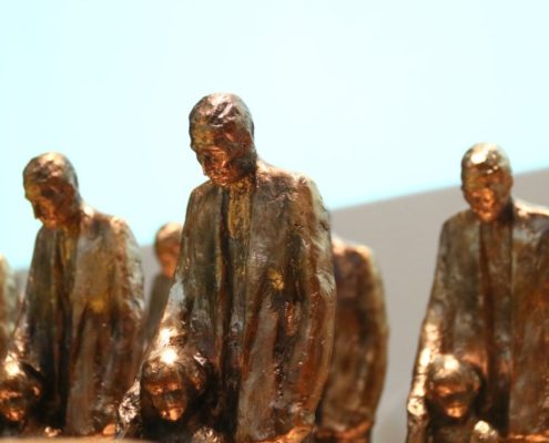 تندیس «جبار باغچه بان، همزاد سیمرغ»