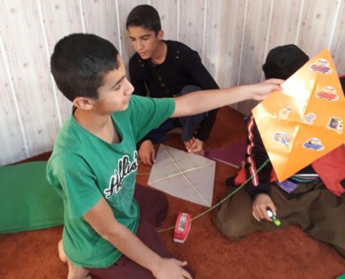بلندخوانی کتاب شهر گربه‌ها، چتر، هیچ هیچ هیچانه، سرپل ذهاب، آذر ۹۶