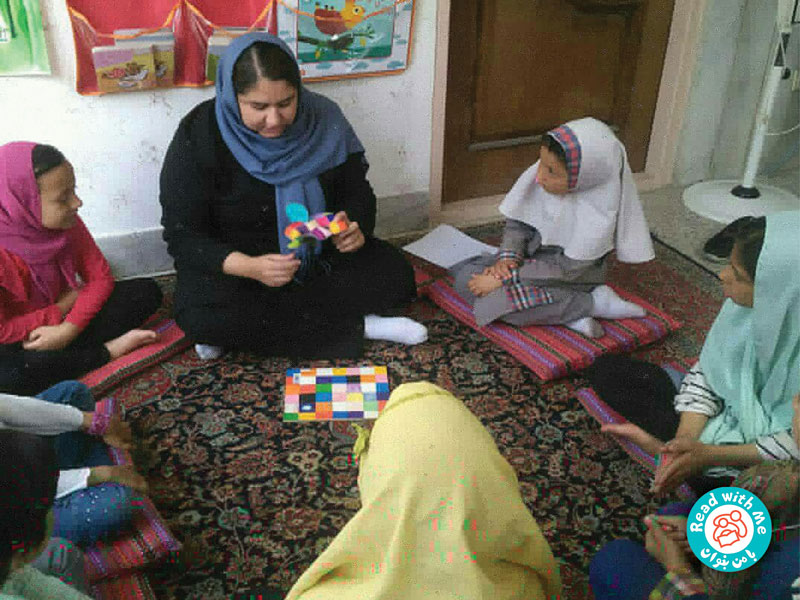بلندخوانی کتاب المر در خانه مادر و کودک ناصرخسرو