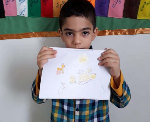 بلندخوانی کتاب چه خوب که هشت پا نیستی، محمودآباد، بهمن 96