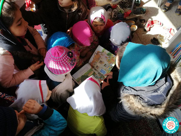 Literacy Education for Afghan girls and boys