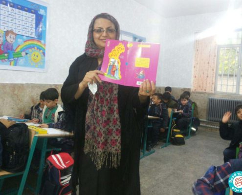 بلندخوانی کتاب موشی و دلتنگی، کرمانشاه، آبان 96