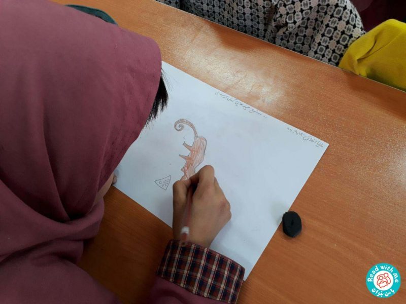 بلندخوانی کتاب ایزی و راسو، محمودآباد، آذر 96