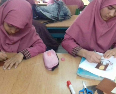 بلندخوانی کتاب اردک کشاورز، محمودآباد، بهمن 96