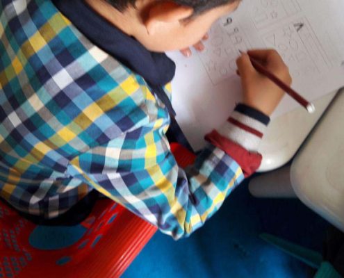 آموزش اعداد و اشکال هندسی شمارورزی لولوپی+۱، محمودآباد، اسفند 96
