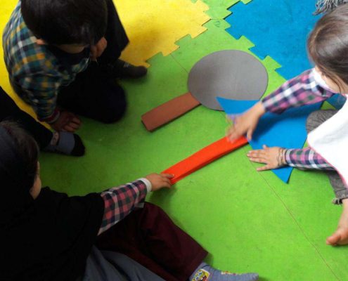 آموزش اعداد و اشکال هندسی شمارورزی لولوپی+۱، محمودآباد، اسفند 96