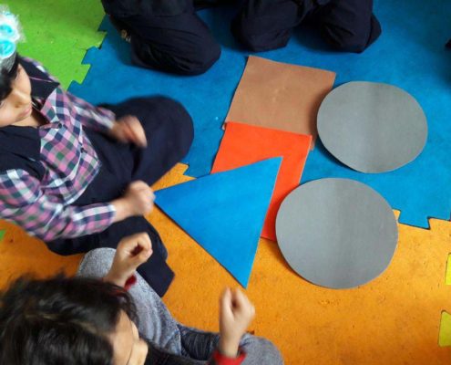 آموزش اعداد و اشکال هندسی شمارورزی لولوپی+۱، محمودآباد، اسفند 96