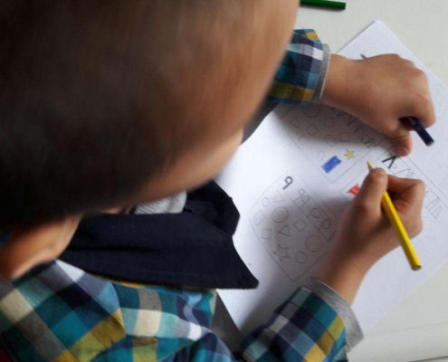 آموزش اعداد و اشکال هندسی شمارورزی لولوپی+۱، محمودآباد، اسفند 96