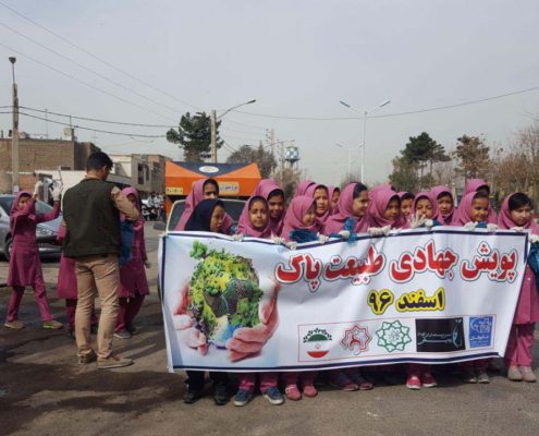 بلندخوانی کتاب بهار کی می‌آید، محمودآباد، اسفند 96