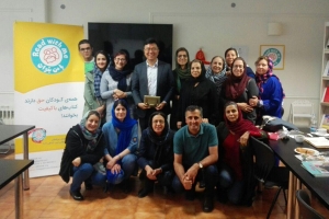 Read with Me team with IBBY President – Read with Me House – April 2019 Read with Me team with IBBY President