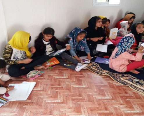 بلندخوانی کتاب خرگوشی که نمی‌خواست بخوابد، سرپل ذهاب، بهمن96