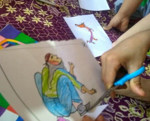 بلندخوانی کتاب دویدم و دویدم، زابل، مرداد 97