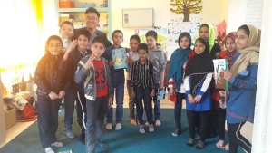 IBBY president visits a read with me center – Read with Me in Tehran – May 2019 IBBY president visits a read with me center