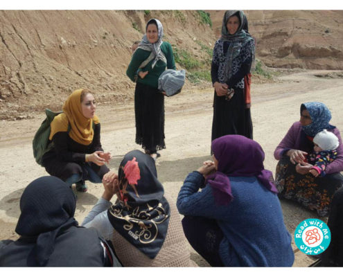 ترویج‌گران کرمانشاهی با من بخوان به یاری روستاهای سیل‌زده لرستان شتافتند