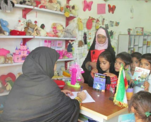 فعالیت کتابخانه‌ای، زاهدان، تیر97