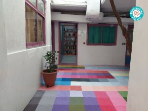 Farhang Library Entrance – Read with Me in Tehran – Winter 2019