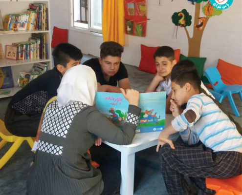 جشن یک‌سالگی کتابخانه کودک‌محور جوانرود